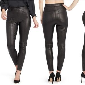 Leather-Like Ankle Skinny Pant - SPANX
